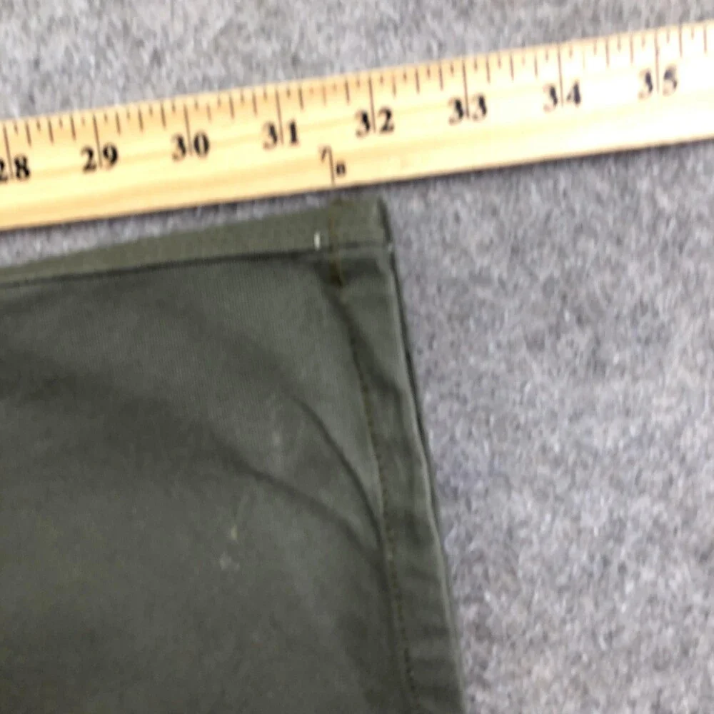 Carhartt Pants Mens 40x32 Green Canvas Carpenter Relaxed Straight Workwear